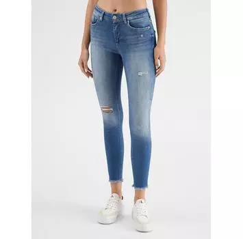 Джинсы ONLY 15282335 синий Skinny Fit XS/34
