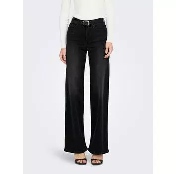 Джинсы ONLY 15299796 черный Wide Leg XS/34
