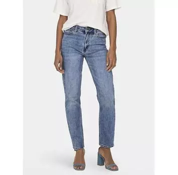Джинсы ONLY Emily 15195573 синий Straight Fit 29/32