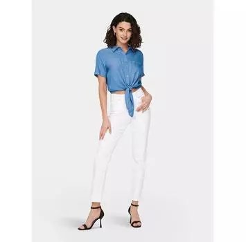 Джинсы ONLY Emily 15292435 белый Straight Fit 26/30