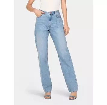 Джинсы ONLY Jaci 15296921 синий Straight Fit 25/30