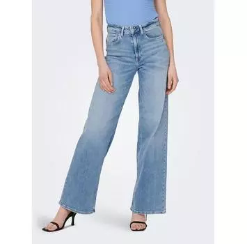 Джинсы ONLY Madison 15282975 синий Wide Leg L/34