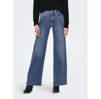 Джинсы ONLY Madison 15282980 синий Wide Leg S/32