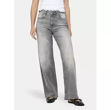 Джинсы ONLY Madison 15299800 серый Wide Leg XS/32