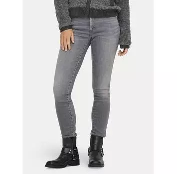 Джинсы ONLY Shape 15301733 серый Skinny Fit 25/32