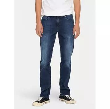 Джинсы Only & Sons 22032697 синий Slim Fit 29/30