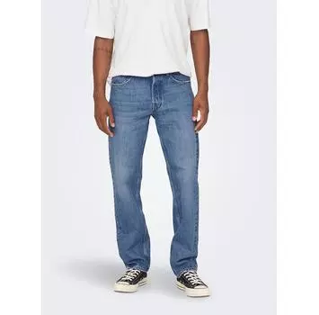 Джинсы Only & Sons Edge 22024939 синий Loose Fit 34/30