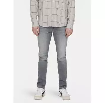 Джинсы Only & Sons Loom 22028265 серый Slim Fit 31/34