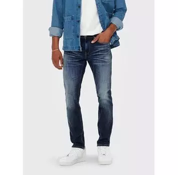 Джинсы Only & Sons Weft 22023251 синий Regular Fit 34/34