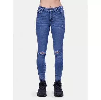 Джинсы Pieces Dana 17148021 синий Skinny Fit XL/30