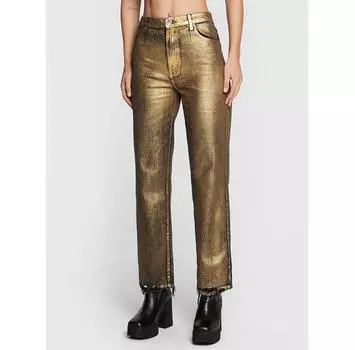 Джинсы Pinko Sveva 1J10Z4 A04X золотой Relaxed Fit 25