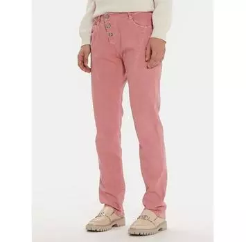 Джинсы Please P0VVHO2I5N розовый Slim Fit XXS