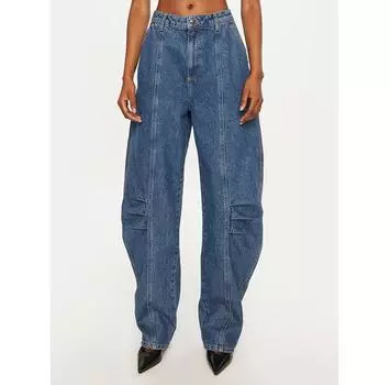 Джинсы ROTATE Cassandria 1134631603 синий Loose Fit 38