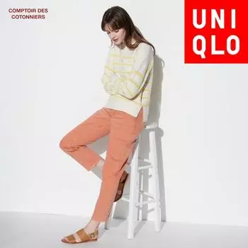 Джинсы с напуском Uniqlo Japan Comptoir De Coutenier 08 DARK GRAY/M