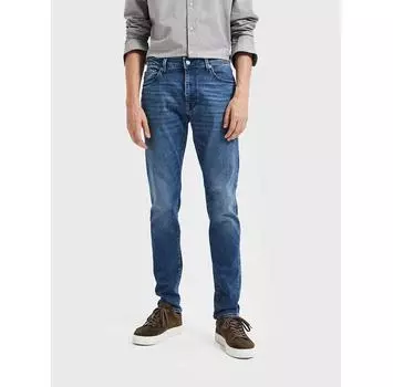 Джинсы Selected Homme Leon 16087777 синий Slim Fit 33/32