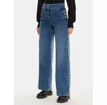 Джинсы Silvian Heach Galta GPA24261JE синий Wide Leg 29