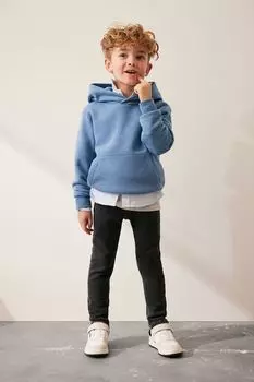 Джинсы скинни HM Super Soft Skinny, вымытые черные