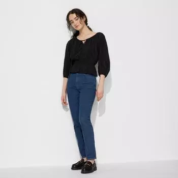 Узкие джинсы Uniqlo Japan Extra Comfort 66 BLUE/21