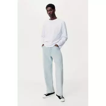 Джинсы свободного кроя HM Pale deniM Blue 28/30