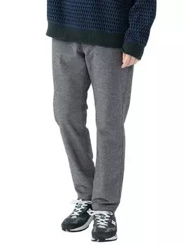 Джинсы Теплые Узкие Брюки СЕРЫЕ S [BEAMS HEART] Мужские серый