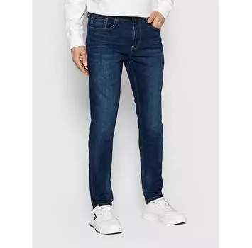 Джинсы Tommy Jeans Austin DM0DM09552 синий Slim Tapered Fit 33/32