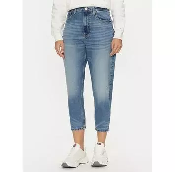 Джинсы Tommy Jeans DW0DW19768 синий Mom Fit 30/32