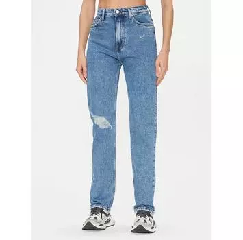 Джинсы Tommy Jeans Julie DW0DW16675 синий Straight Fit 31/32