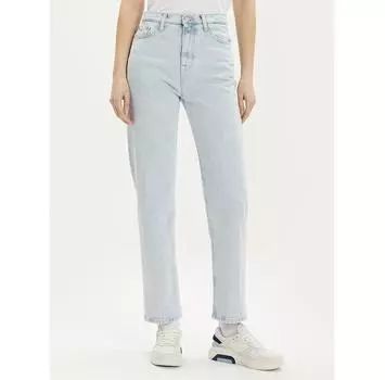 Джинсы Tommy Jeans Julie DW0DW17613 голубой Straight Fit 32/28