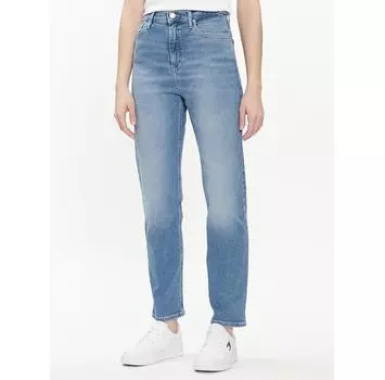 Джинсы Tommy Jeans Julie DW0DW17615 синий Straight Fit 33/28