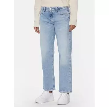 Джинсы Tommy Jeans Sophie DW0DW17273 синий Straight Fit 24/30