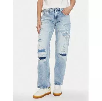 Джинсы Tommy Jeans Sophie DW0DW18248 синий Straight Fit 31/30