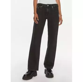 Джинсы Tommy Jeans Sophie Lw Str Cg4181 DW0DW17180 черный Straight Fit 28/30