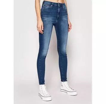 Джинсы Tommy Jeans Sylvia DW0DW09215 синий Super Skinny Fit 25/30