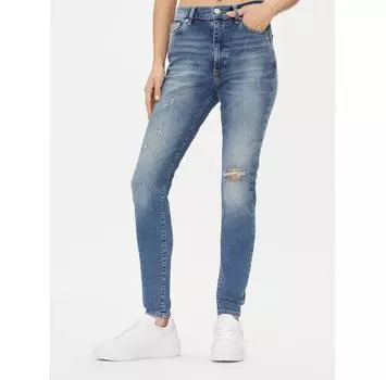 Джинсы Tommy Jeans Sylvia DW0DW16030 синий Skinny Fit 27/30