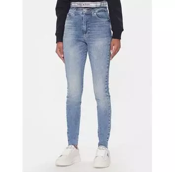 Джинсы Tommy Jeans Sylvia DW0DW16691 синий Super Skinny Fit 32/28