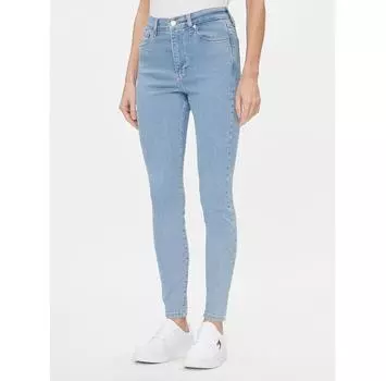 Джинсы Tommy Jeans Sylvia DW0DW17110 синий Skinny Fit 27/30