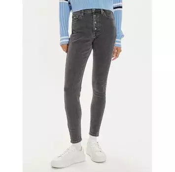 Джинсы Tommy Jeans Sylvia DW0DW19531 серый Skinny Fit 27/28