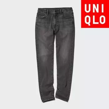 Джинсы Uniqlo Heattech Ultra Stretch 64 BLUE/MEN 36