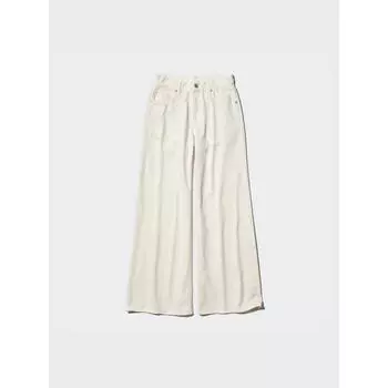 Джинсы Uniqlo Japan Drape Wide Flare, длинные 06 GRAY/21