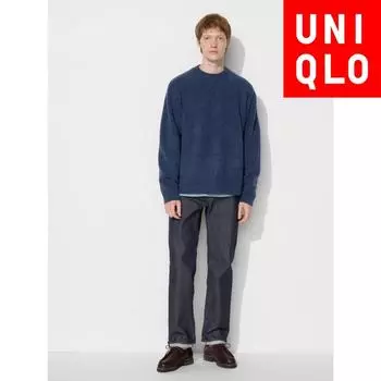 Джинсы Uniqlo Japan Regular Fit с удлиненной кромкой 69 NAVY/42