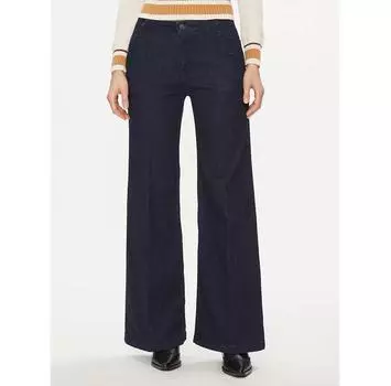 Джинсы United Colors Of Benetton 4AC6574X5 синий Wide Leg 44