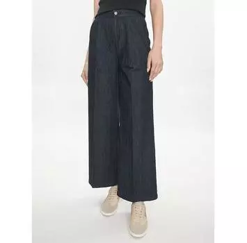 Джинсы United Colors Of Benetton 4KOWDF067 синий Wide Leg 42