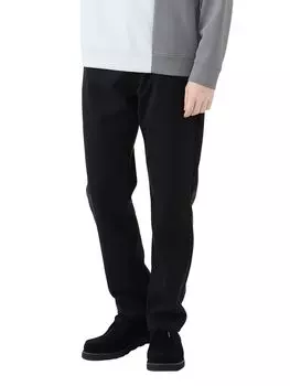 Джинсы узкие брюки из эластичной шерсти ЧЕРНЫЕ L [BEAMS HEART] мужские чёрный