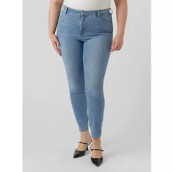 Джинсы Vero Moda Curve Phia 10285113 синий Slim Fit 44/32