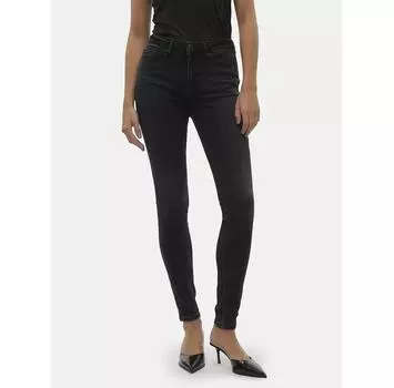 Джинсы Vero Moda Flash 10298722 черный Skinny Fit L/30