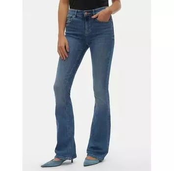 Джинсы Vero Moda Flash 10302478 синий Flared Fit S/34