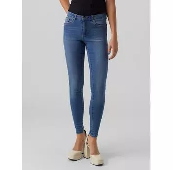 Джинсы Vero Moda Malia 10278825 синий Slim Fit M/32