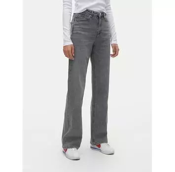 Джинсы Vero Moda Tessa 10287304 серый Wide Leg 28/30