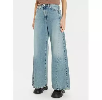 Джинсы ViCOLO DS0114 синий Wide Leg L