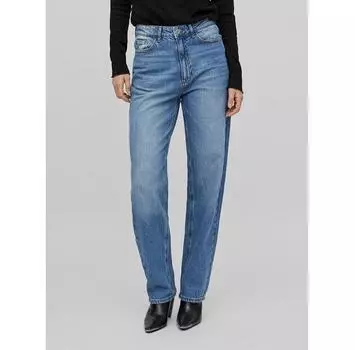 Джинсы Vila Kelly 14084730 синий Straight Fit 38/30